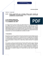 Folio 37. Informe Proporcionado Por El Contador Pu Blico Inscrito Respecto Del Incumplimiento A Las Disposiciones Fiscales y Aduaneras