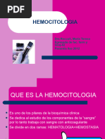 HEMOCITOLOGIA