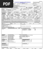 Declaracion Aduanera de Mercancias (A) Trat:1-Normal