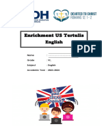 Enrichment US Tertulis-English (Liburan)