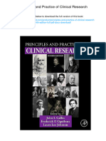 Principles and Practice of Clinical Research. ISBN 0128499052, 978-0128499054