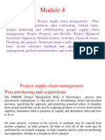 Project Management IV Module