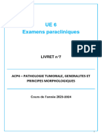 Pathologie Tumorale 1