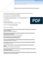 Road Maintenance and Rehabilitation Program Using Functional and Structural Assessment