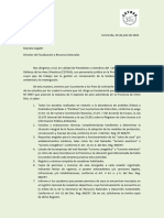 Carta Pedido de Información