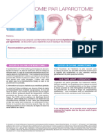 Fiche Hysterectomie Laparo