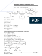 Lect 2 Dynamic Behaviour of Feedback Controller Process