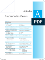 Máquinas Térmicas II - Tabelas Termodinâmicas - Apêndice A