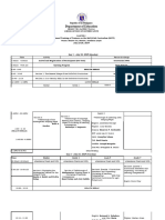 SBTT MATATAG Training Matrix