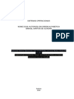 Sistemas Operacionais: Explorando Sistemas Operacionais: Uma Jornada Prática Com Linux Ubuntu E Oracle VM Virtualbox