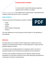 3.3 Particulate Nature of Matter