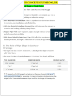Plumbing Design - Drainage