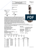 Quick Change-Over Valve in Three Way Form 6061 4/5.. E With Bellow Sealing EN-GJS-400-18-LT (GGG-40.3), PN 16 / 25