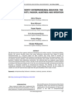 Indonesian Students' Entrepreneurial Behavior: The Effect of Creativity, Passion, Alertness and Intention