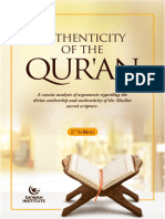 Authenticity of QURAN Ebook