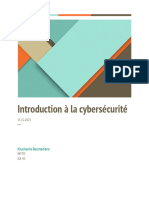 Introduction À La Cybersécurité