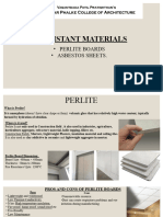 Fire Resistant Materials