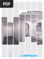 Cubix Toilet Partitions CATALOGUE 2022