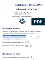 Lecture 2-Kinematics of Particles