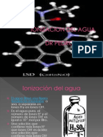 Ionizacion Del Agua