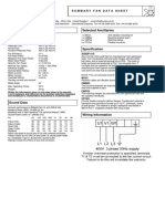 Fan Data Selected Ancillaries