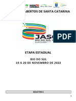 2022 Jasc Boletim 06 Estadual Rio Do Sul