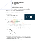 2024 WASSCE Mock Core Mathematics 2