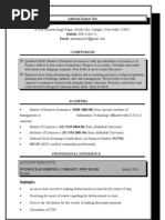 Ashwani Resume