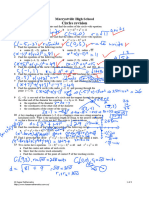 Circles Exam Revision