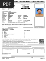 Roll No. Form No. Old Examination Details