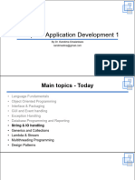 String and IO Operations