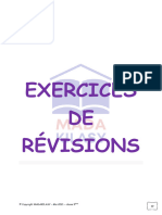 Exercices DE Révisions