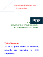 3 - 4 - Mathematical Modelling - Introduction