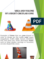 Surface Area - Cone