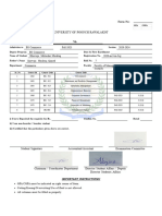 Course Registration Print