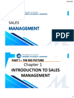 Sales Management Chapter 1 - Pham Tran Khoa