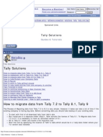Tally Solutions - Guides & Tutorials