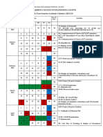 Academic Calendar 2023-24 Even