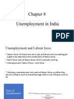 CH 8 Unemployment in India Economics II