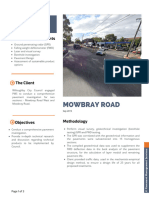 Pavement Design - Mowbray Road Case Study