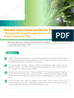 Banana Value Chain Profile - Ecuador