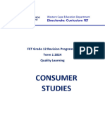 Consumer Studies Matric Support Material Term 1 2024