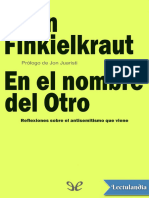 En El Nombre Del Otro - Alain Finkielkraut