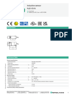 Inductive Sensor NJ2-V3-N: Dimensions