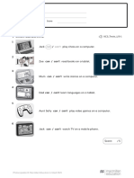 3rd Grade Test Unit 3