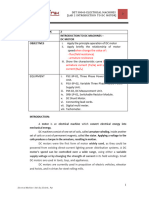 Det30043-Electrical Machines Lab 2 - DC Motor