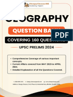 Geography - MEGA Question Bank For Prelims 2024 Sleepy Classes IAS