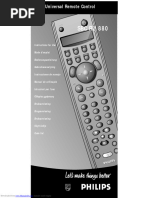 Philips Remote Control SBC - Ru - 880