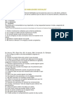 Lista de Evaluación de Habilidades Sociales