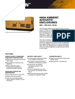 HIGH AMBIENT Enclosure 400-450kva